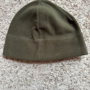 Men's Olive Fleece Beanie